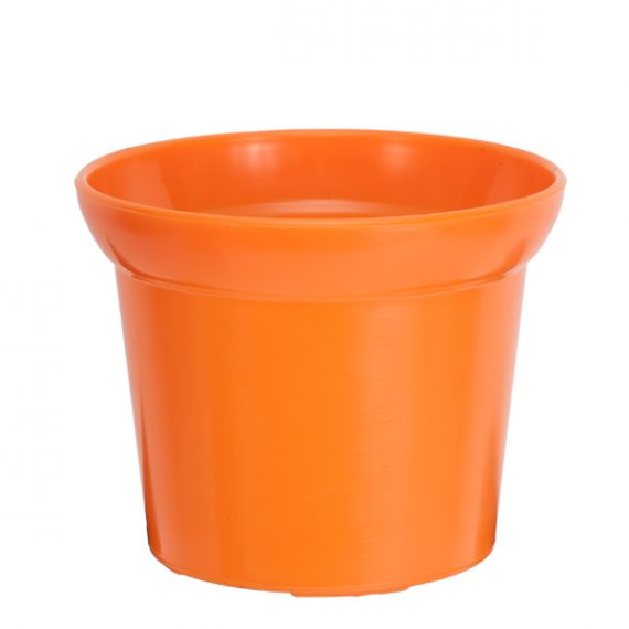 Orange Cottage Pot