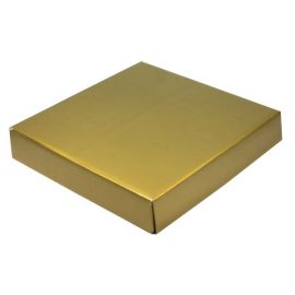 Lid for Large Posy Box Gold